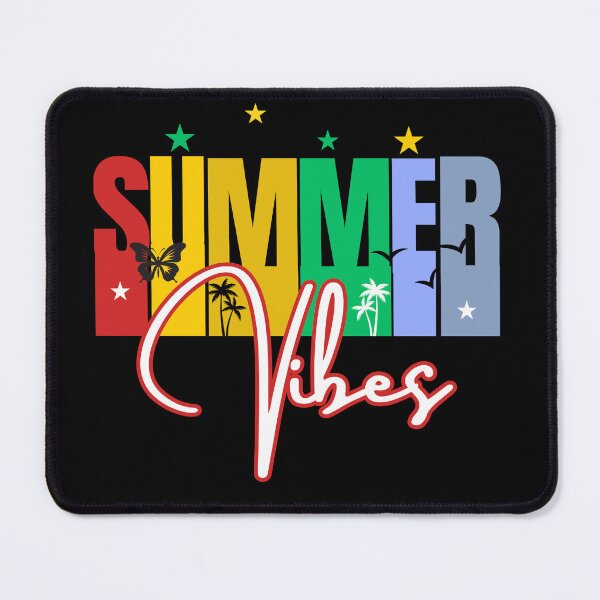 Item preview, Summer Beach Vibes Retro Vintage Typographic Colorful Summer Design designed and sold by Raise2Shine.