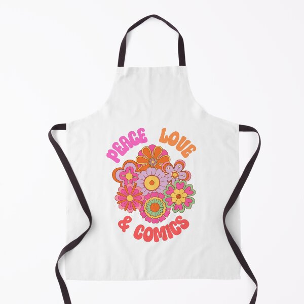 Item preview, Peace Love and Comics designed and sold by ArtYourStyle.