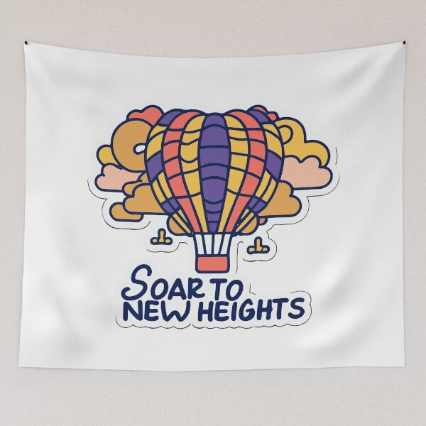 Item preview, Soar to New Heights - Hot Air Balloon Sunset Adventure designed and sold by NiftyWrx.