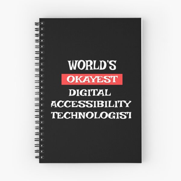 Item preview, Digital Accessibility Technologist designed and sold by Stanislav Blank.