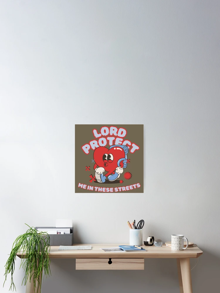 Thumbnail 2 of 3, Poster, God's Protection designed and sold by CreativInkLab.