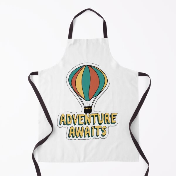 Item preview, Adventure Awaits Minimalist Hot Air Balloon designed and sold by NiftyWrx.