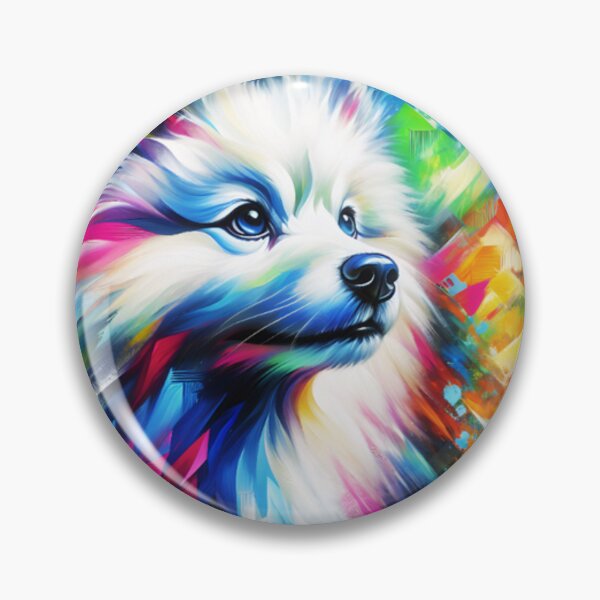 Item preview, American Eskimo Painting designed and sold by TheAnimalZ00.