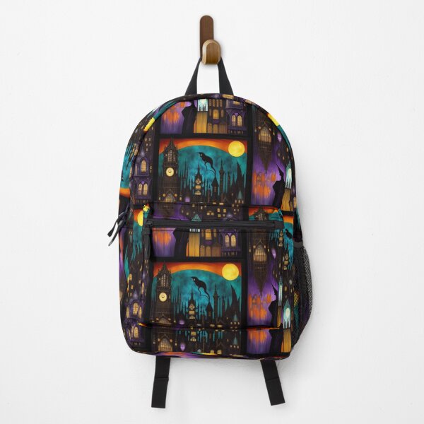 Item preview, Vintage Cat Atop Gothic City designed and sold by TheDarkWardrobe.