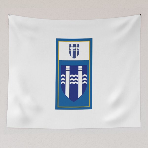 Item preview, Reykjavik Flag & Coat of arms designed and sold by adamst555.