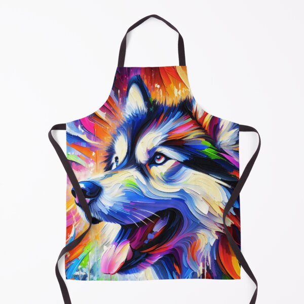 Aperçu de l'œuvre Peinture Malamute d’Alaska créée et vendue par TheAnimalZ00.