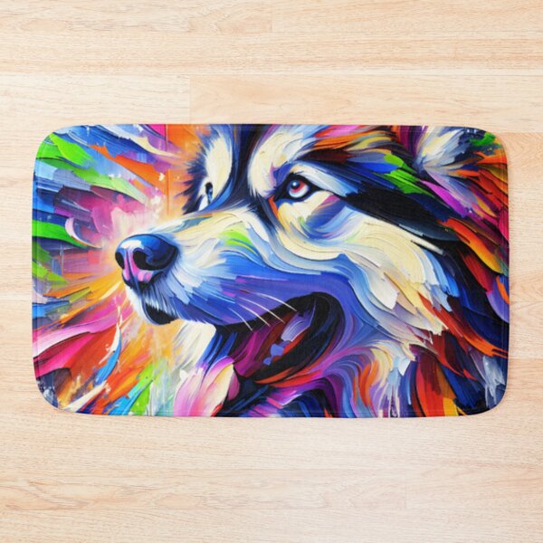 Item preview, Alaskan Malamute Painting designed and sold by TheAnimalZ00.