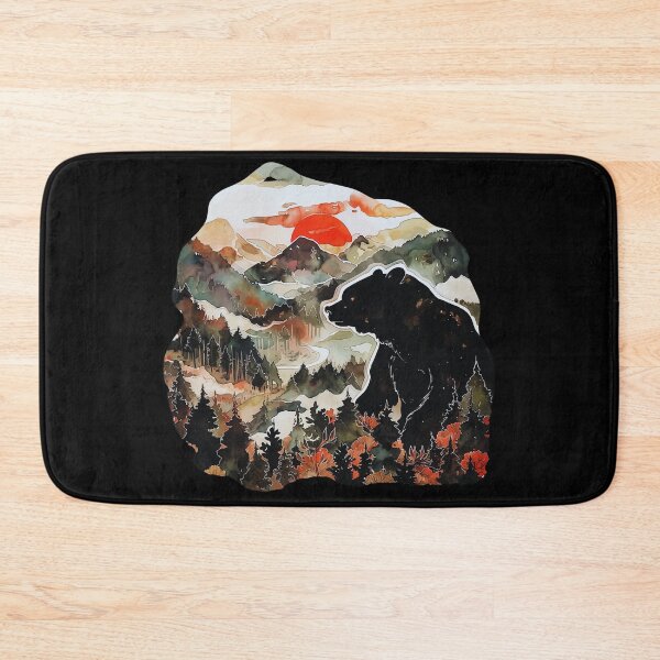 Item preview, Bear Grazer Watercolor  designed and sold by TheDarkStone.