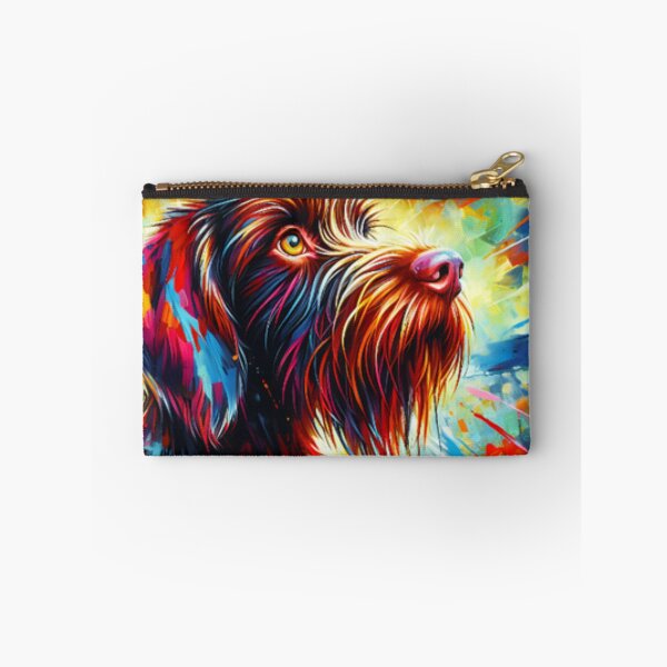 Item preview, Wirehaired Pointing Griffon Painting designed and sold by TheAnimalZ00.