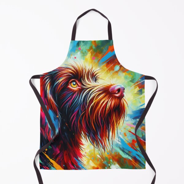 Item preview, Wirehaired Pointing Griffon Painting designed and sold by TheAnimalZ00.
