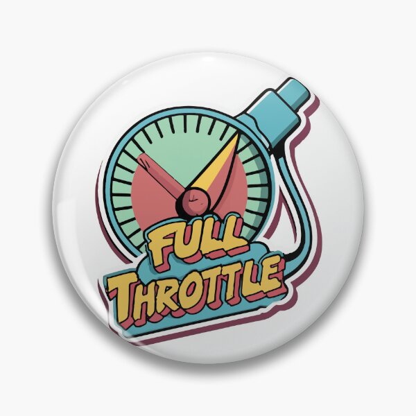Item preview, Full Throttle Fuel Gauge - Truck Driver Energy designed and sold by NiftyWrx.