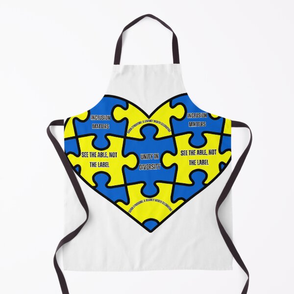 Item preview, Heart Puzzle Piece Down Syndrome Awareness designed and sold by MerchAware.