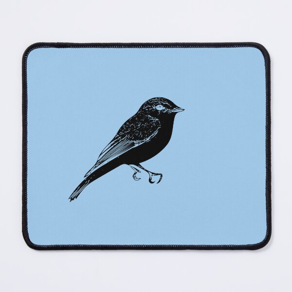 Item preview, Lemon-bellied Flyrobin Black Design designed and sold by designsasstultd.