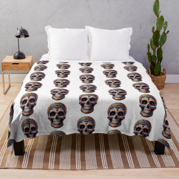 Item preview, Santa Muerte Skull designed and sold by FatGiantCat.