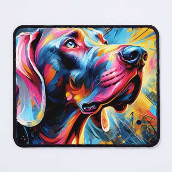 Item preview, Weimaraner Painting designed and sold by TheAnimalZ00.