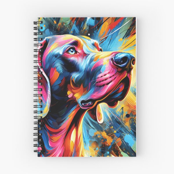Item preview, Weimaraner Painting designed and sold by TheAnimalZ00.