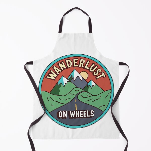 Item preview, Wanderlust on Wheels - Mountain Adventure Road designed and sold by NiftyWrx.