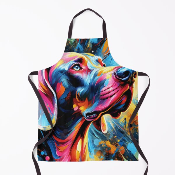 Item preview, Weimaraner Painting designed and sold by TheAnimalZ00.