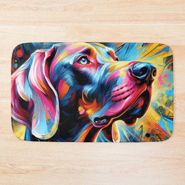 Item preview, Weimaraner Painting designed and sold by TheAnimalZ00.