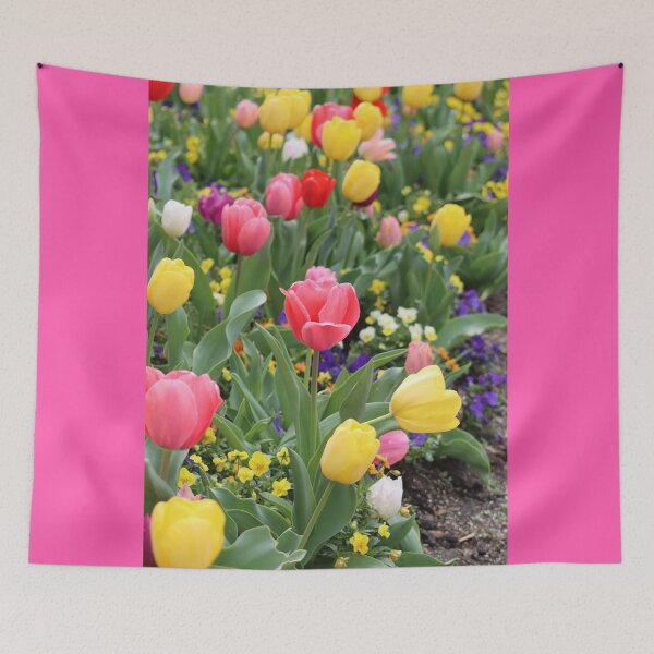 Item preview, Colorful Tulip Garden designed and sold by LisaNaturePhoto.