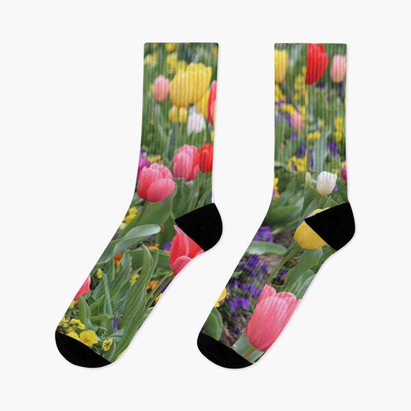 Item preview, Colorful Tulip Garden designed and sold by LisaNaturePhoto.