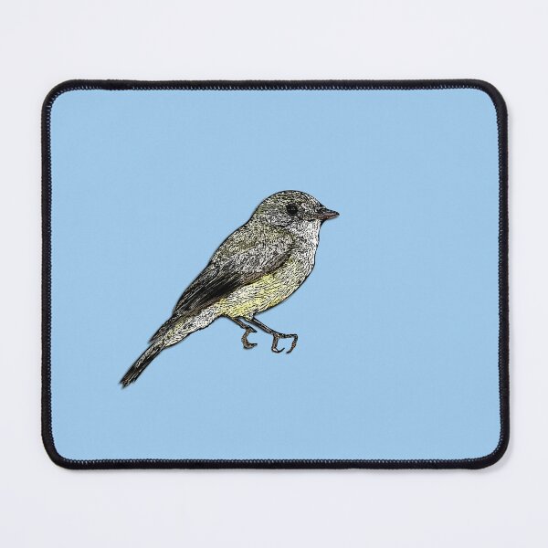 Item preview, Lemon-bellied Flyrobin Black Alternate Design designed and sold by designsasstultd.
