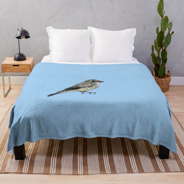 Item preview, Lemon-bellied Flyrobin Black Alternate Design designed and sold by designsasstultd.