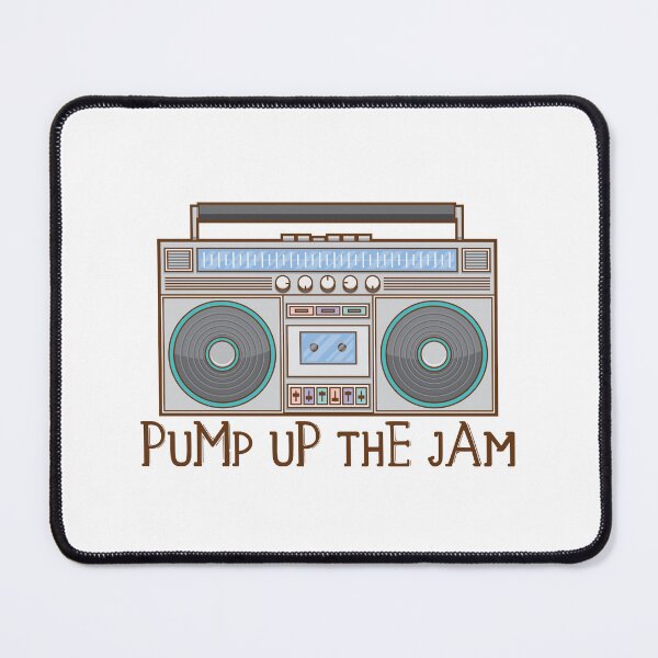 Item preview, Retro 90s Boombox Pump Up the Jam designed and sold by MidnightSnackCS.