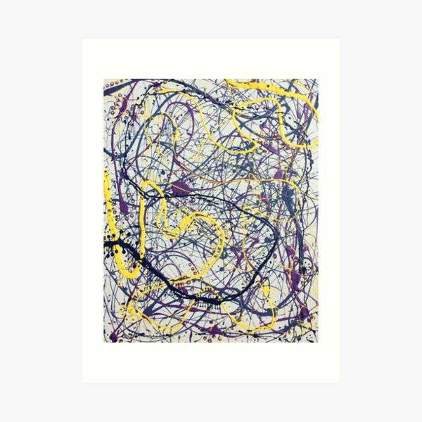 Mijumi Pollock 2 Art Print