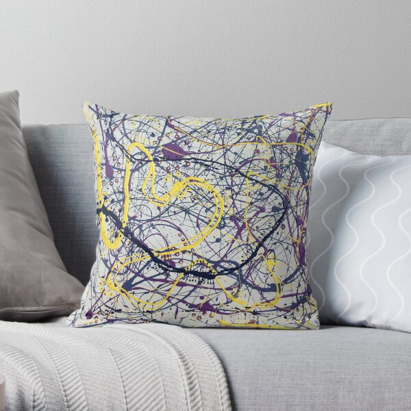 Mijumi Pollock 2 Throw Pillow