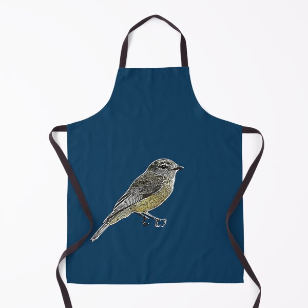 Item preview, Lemon-bellied Flyrobin White Alternate Design designed and sold by designsasstultd.