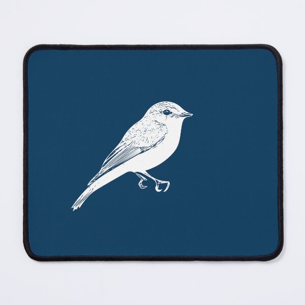 Item preview, Lemon-bellied Flyrobin White Design  designed and sold by designsasstultd.