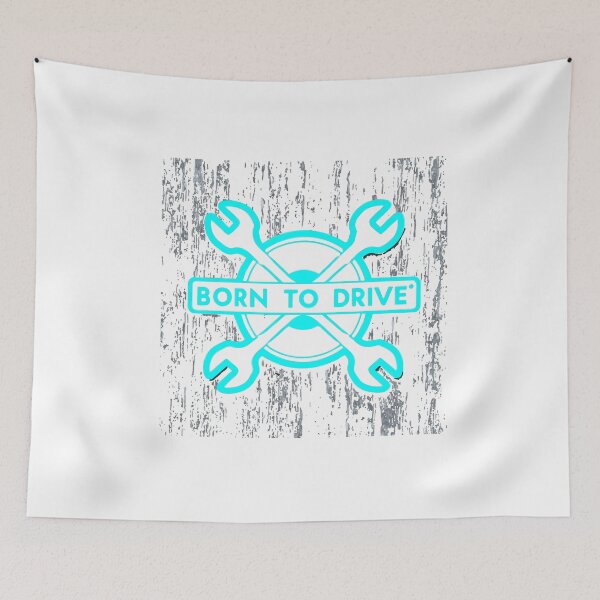 Item preview, Born to Drive - Mechanic & Truck Driver Emblem designed and sold by NiftyWrx.