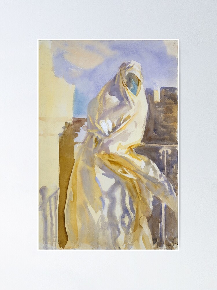 John Singer Sargent Fine Art Print//Poster Rushing Water