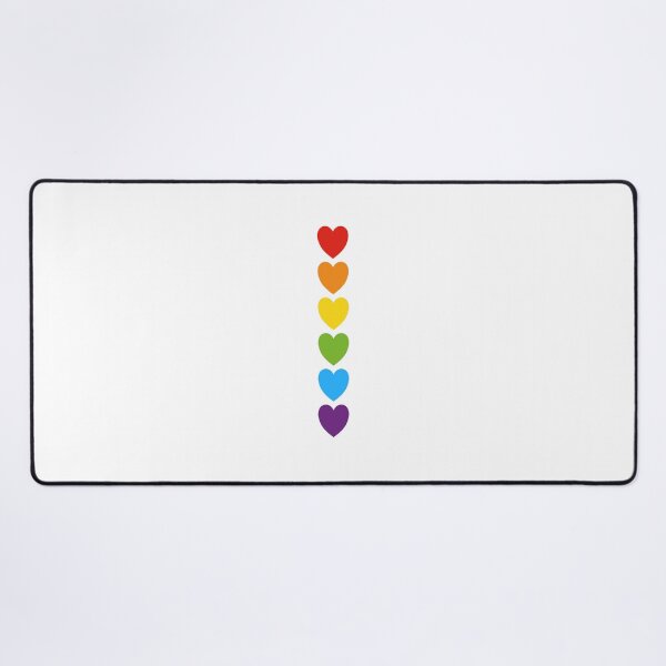 Item preview, Pride rainbow hearts designed and sold by Inspirationmotivation.
