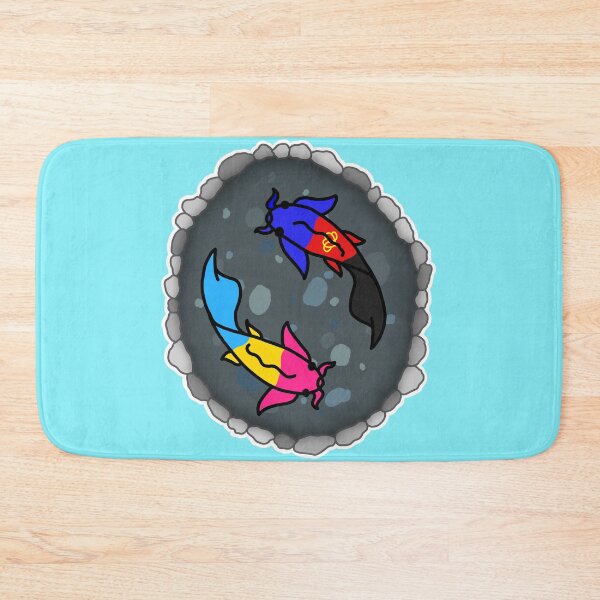 Item preview, Polyamorous and Pan Pride Flag Koi Pond designed and sold by CastleOfDragons.