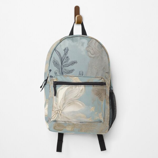 Item preview, Exquisite Floral Luxury with Gold and Dark Blue designed and sold by roon-ai.