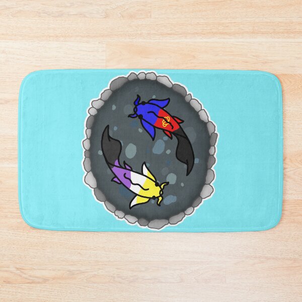 Item preview, Polyamorous and Nonbinary Pride Flag Koi Pond designed and sold by CastleOfDragons.