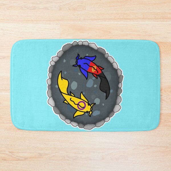 Item preview, Polyamorous and Intersex Pride Flag Koi Pond designed and sold by CastleOfDragons.