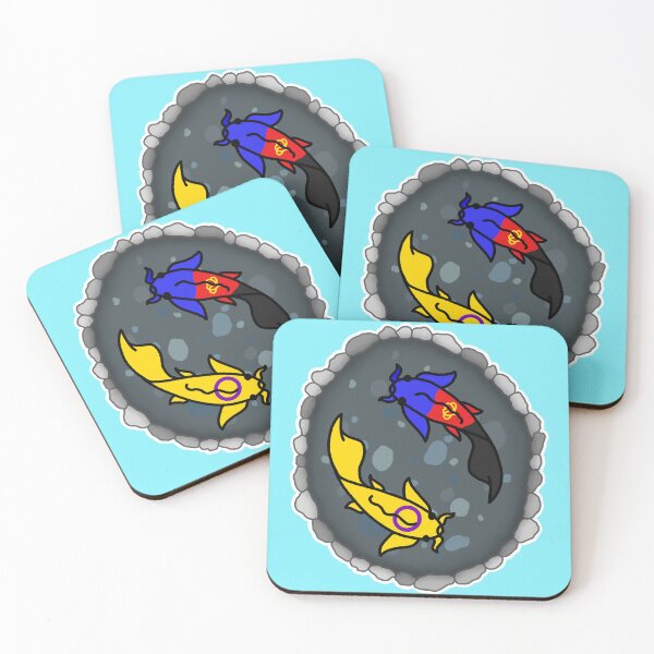 Item preview, Polyamorous and Intersex Pride Flag Koi Pond designed and sold by CastleOfDragons.