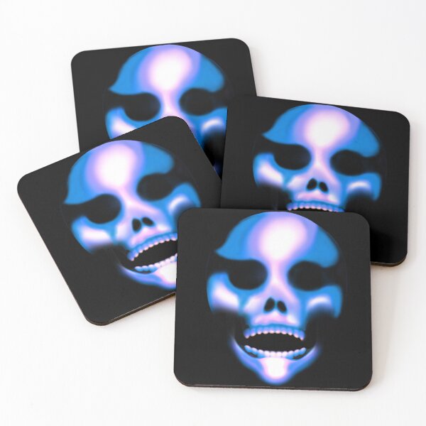 Item preview, Blue - Gothic Skull designed and sold by WigsByViv.
