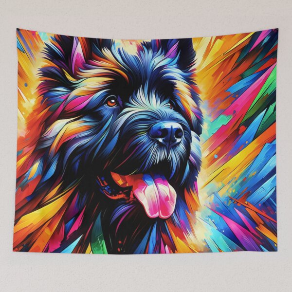 Item preview, Bouvier Des Flandres Painting designed and sold by TheAnimalZ00.