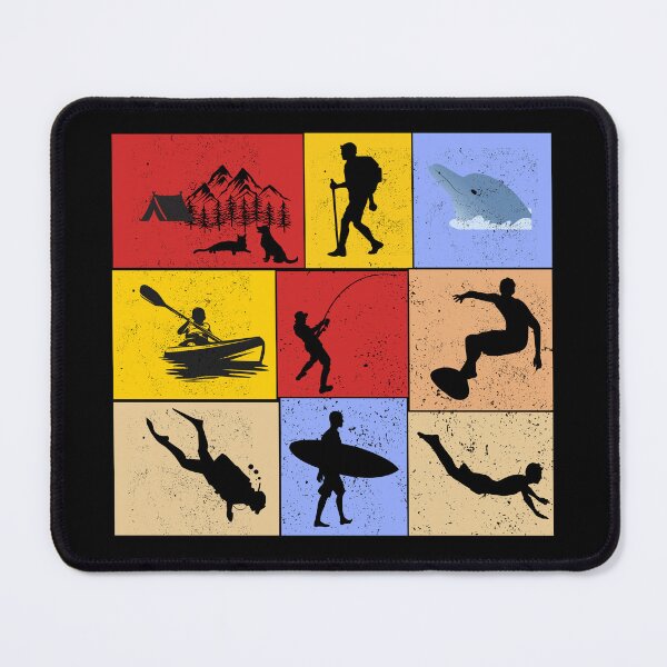 Item preview, Summer Sports Camp Retro Vintage Graphic Colorful Campers Design designed and sold by Raise2Shine.