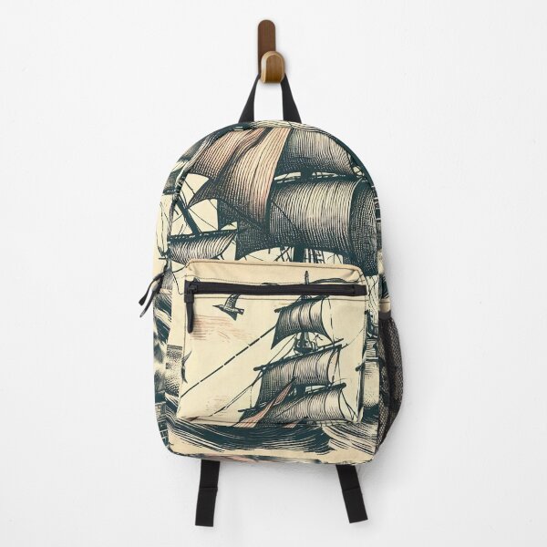 Item preview, Pirate Ship Sailing Sea designed and sold by KTGim.