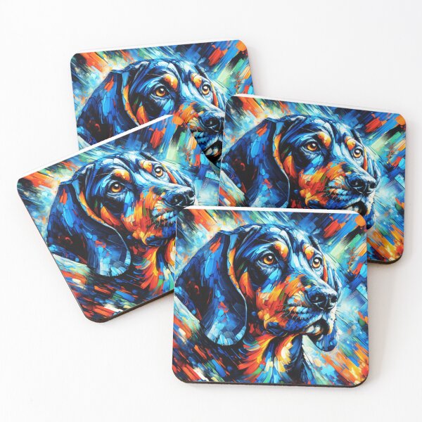 Item preview, Bluetick Coonhound Painting designed and sold by TheAnimalZ00.