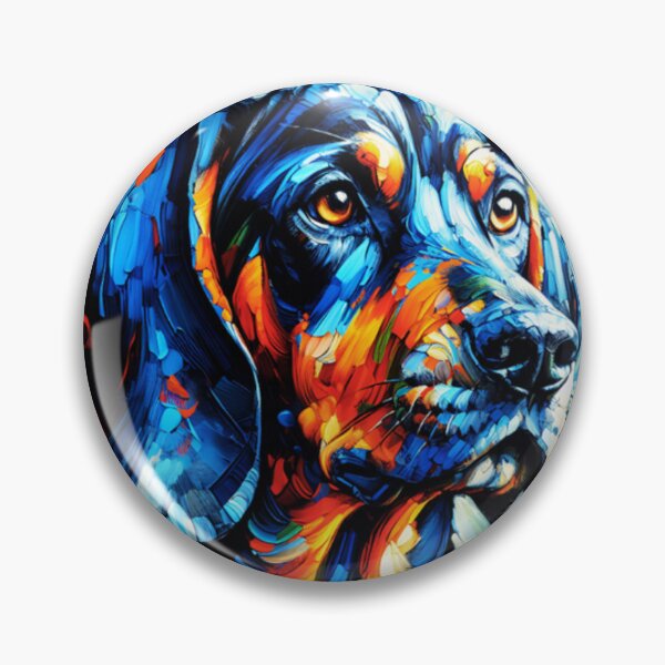 Item preview, Bluetick Coonhound Painting designed and sold by TheAnimalZ00.