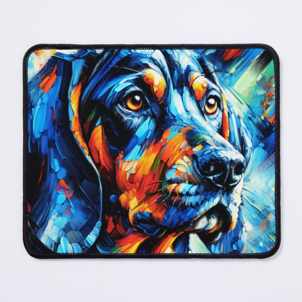 Item preview, Bluetick Coonhound Painting designed and sold by TheAnimalZ00.