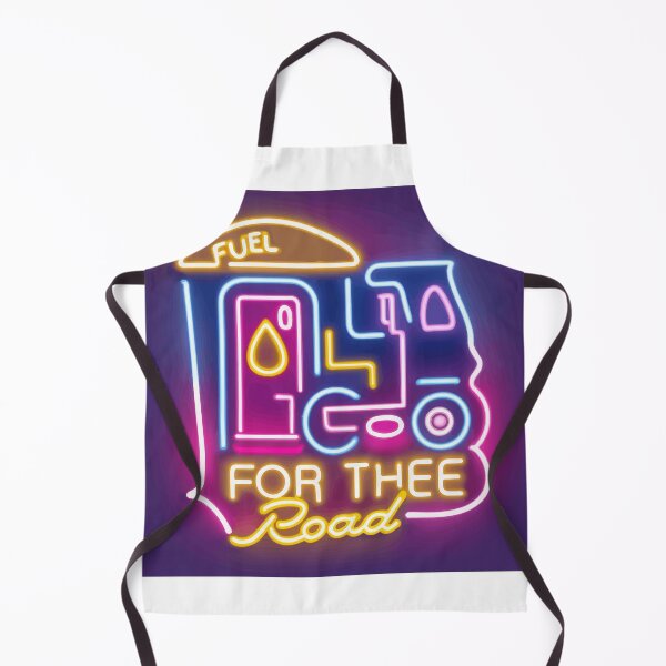 Item preview, Retro Diner Neon Sign - Fuel for the Road designed and sold by NiftyWrx.