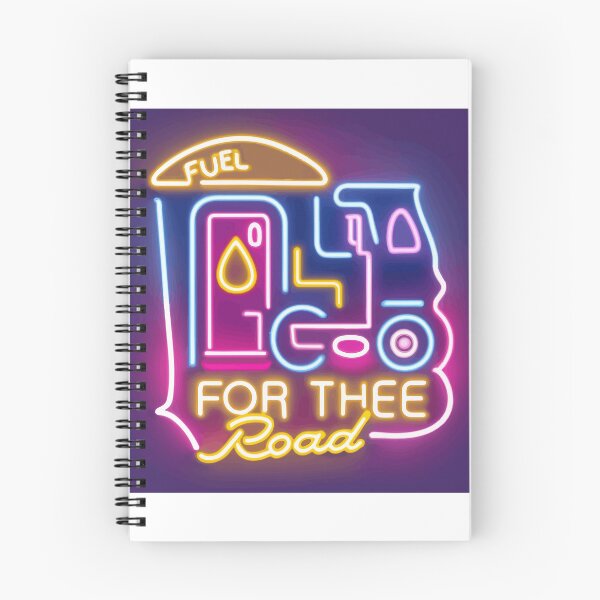 Item preview, Retro Diner Neon Sign - Fuel for the Road designed and sold by NiftyWrx.