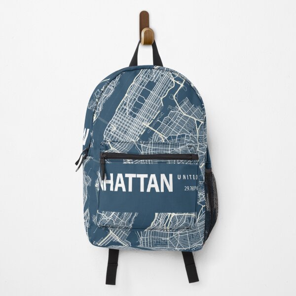 Item preview, Manhattan Blueprint City Map designed and sold by Peek-Designs.